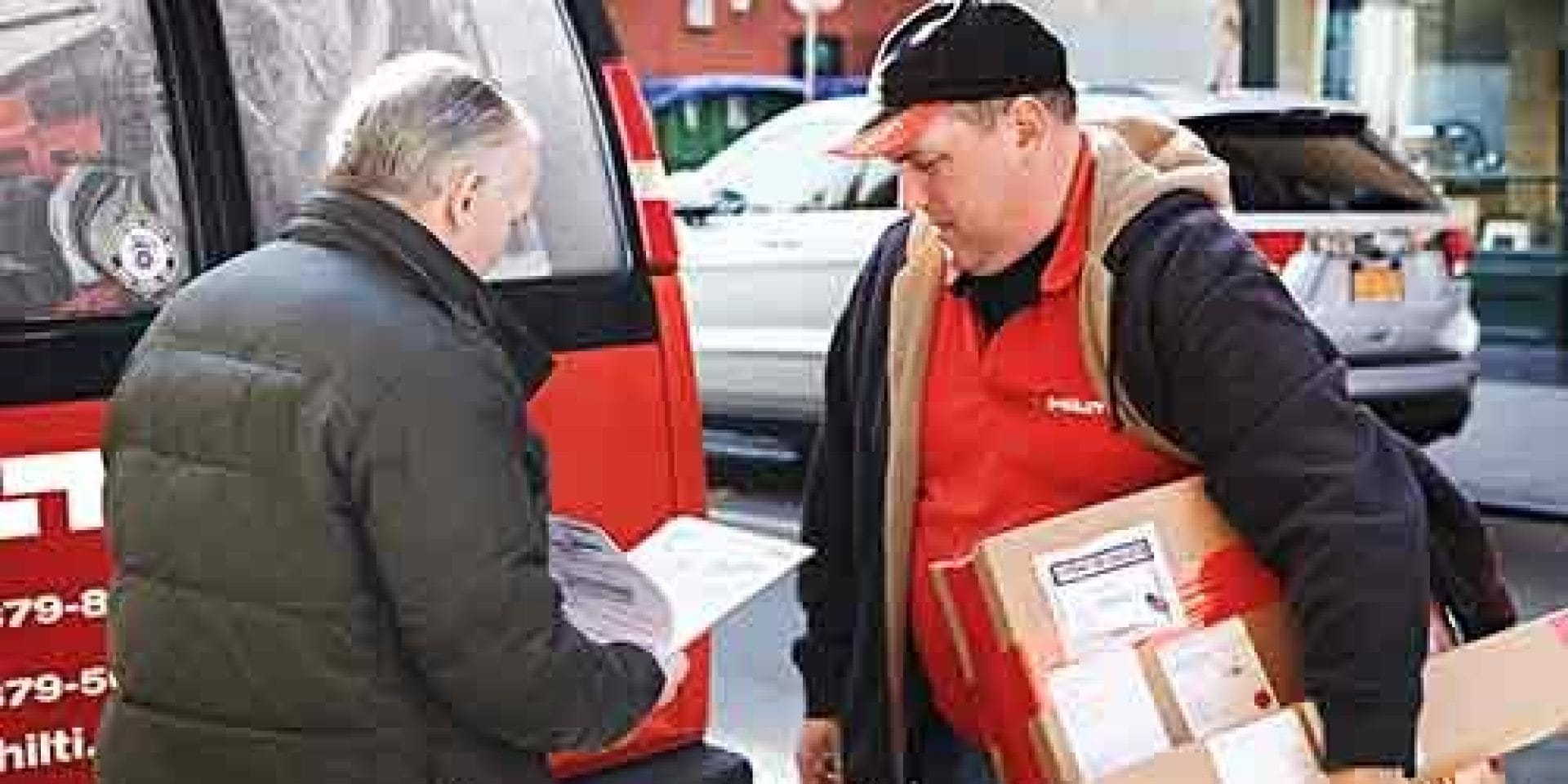 Hilti express 1-day delivery
